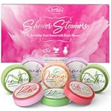 Shower Steamers Aromatherapy 8 Pack - Gifts for Women, Shower Bombs with Essential Oils, Self Care and Stress Relief Stocking Stuffers, Relaxation Birthday Gifts for Women and Men. Pastel Flow Style