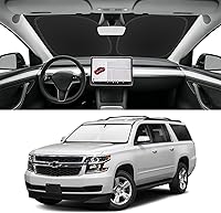 Vista 41 de Parasol de parabrisas de ajuste personalizado para Nissan Titan 2017-2024, bloquea los rayos UV y el calor, parasol de ventana delantera, fácil