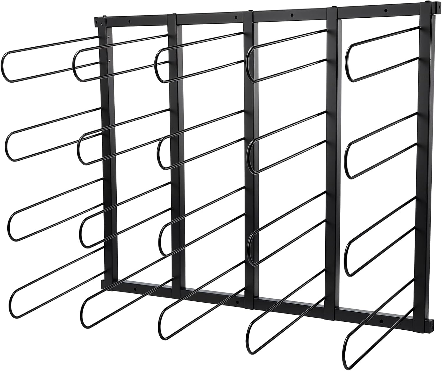 20 Rolls Vinyl Roll Holder Wall Mount 16 x 32 x 26 Inches Vinyl Storage Rack for Home Office Kraft Car Wrap Material Transfer Paper Tape Wallpaper Window Film Garage Workshop