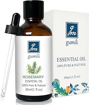 Rosemary Oil for Hair Growth, Diffuser, 1 Oz | 100% Pure, Premium Grade, Versatile to Use, Stimulate & Clarifying Rosemary Essential Oil for Hair & Scalp, Beauty Care