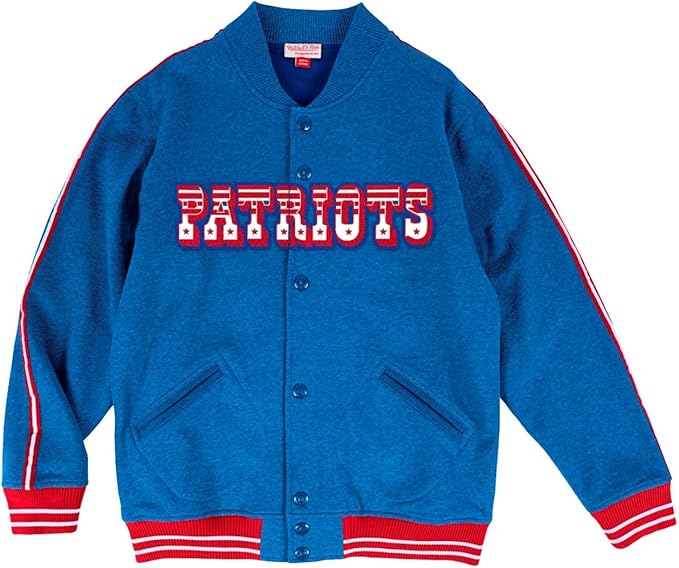 patriots mitchell and ness jacket