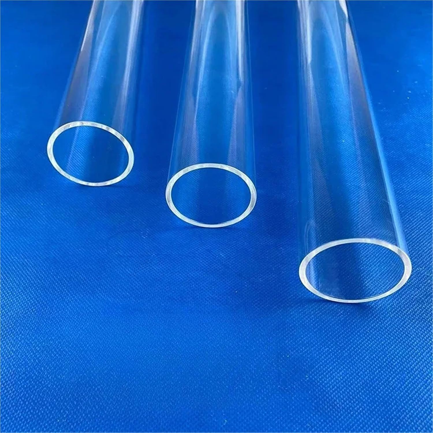 1PC/High Temperature Resistant Quartz Glass Heating Tube for Tube Furnace/Scientific Research/Laboratory(24mm)