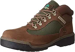 Bota masculina impermeável, Nobuck marrom escuro, 42