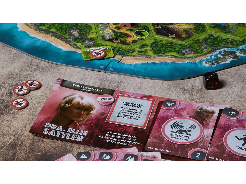 Ravensburger - Jurassic Park Danger| Juegos De Mesa Adulto | Juego De Mesa para Niños A Partir De 10 Años | 2-5 Jugadores | Regalos Originales Niños