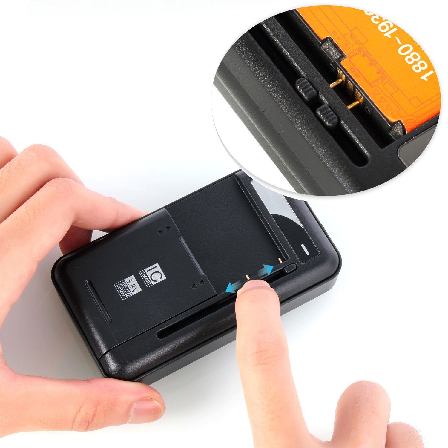 Nouveau Chargeur Pour Batteries Samsung Galaxy S3 S4 Note 2 3,LG Optimus G G2 G3, Nokia Motorola Smartphones Cell Phone etc - batterie de rechange avec EU plug Chargeur mural USB (Batterie non inclus)