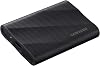 Samsung T9 Portable SSD 1TB, Up to 2,000MB/s, USB 3.2 Gen 2x2 External Solid State Drive, Up to 3 m drop resistant, for Creative professionals, YouTubers, Content creators, Mac compatible, MU-PG1T0B