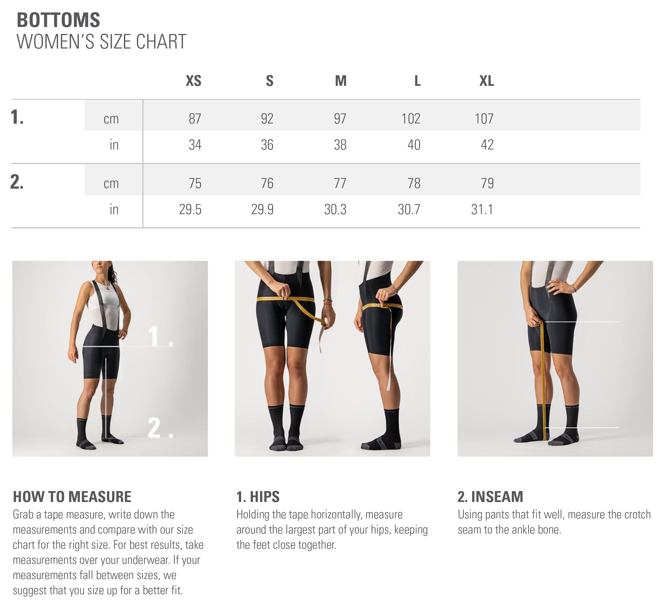 CASTELLI Endurance W Bibshort - Shorts - Cycling - Femme