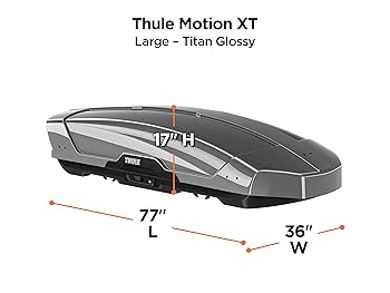 Amazon | THULE スーリー ルーフボックス モーションXT Lサイズ
