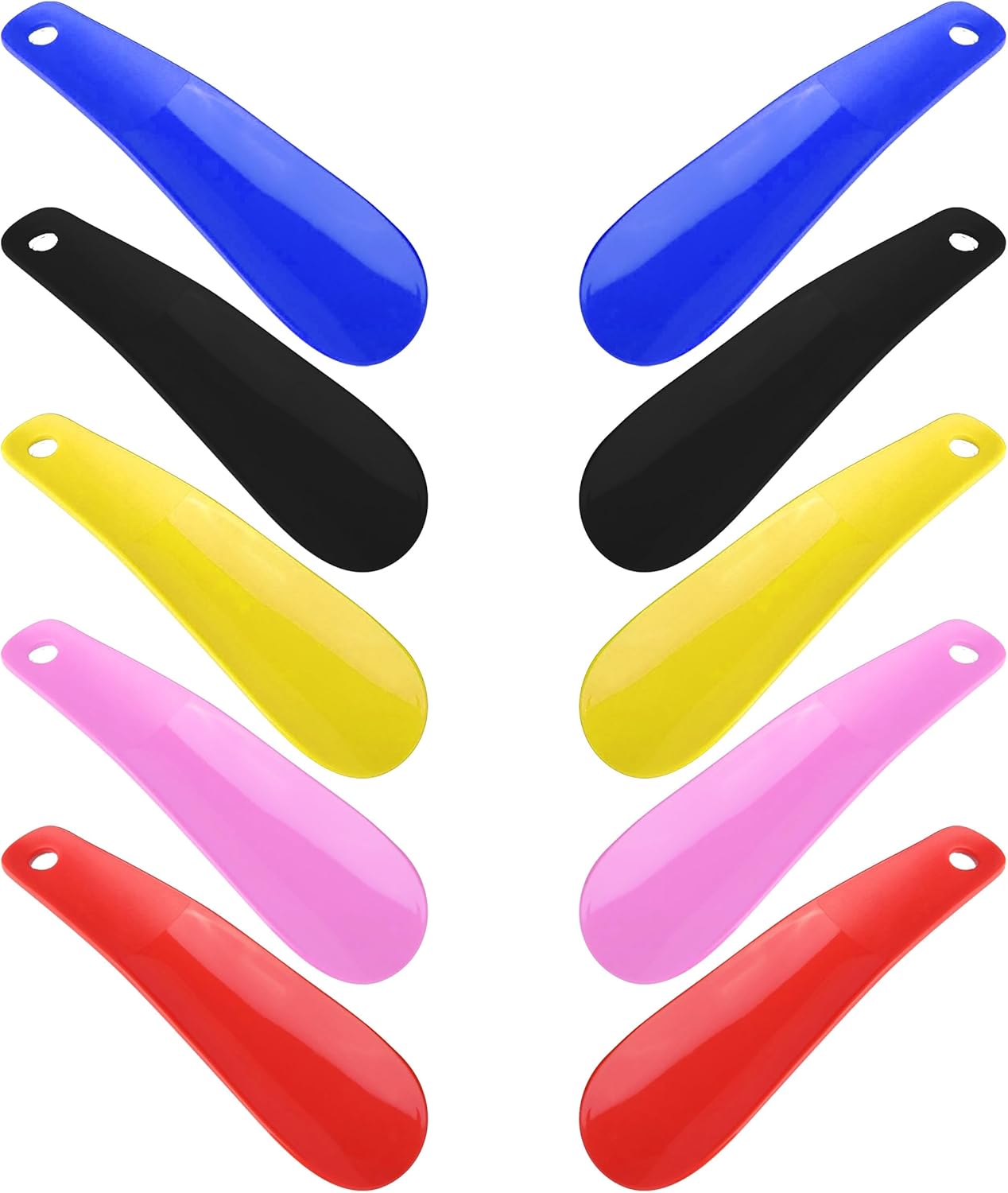 Calzadores de Plástico Comfwalk - Pack de 10 Colores Variados
