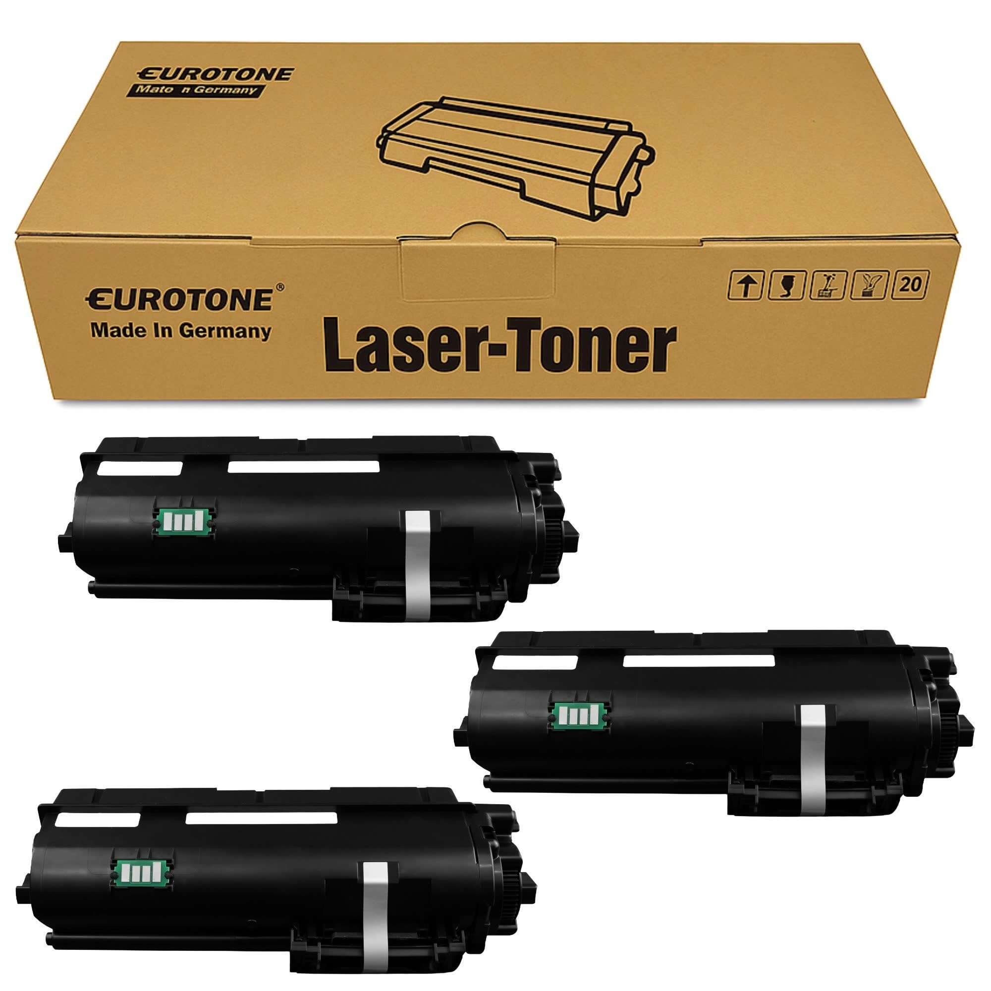 Eurotone 3X toner kompatybilny z Kyocera ECOSYS M2040DN M2540DNe M2540DNw M2640IDW zastępuje TK-1170 TK1170 czarny