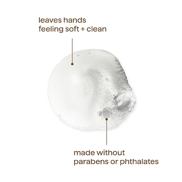 method Foaming Hand Wash, Lemon Mint- Leaves Hands Feeling Soft & Clean, for Bathroom & Kitchen, Made without Parabens, 10 fl oz