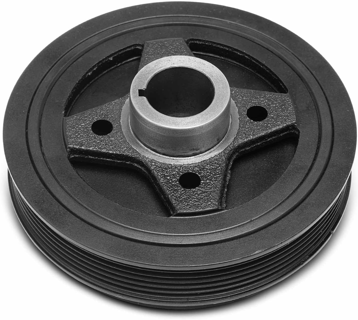A-Premium Engine Harmonic Balancer Crankshaft Pulley Compatible with Chrysler 200 2011-2014 & Dodge Avenger 2011-2014, DOHC L4 2.4L