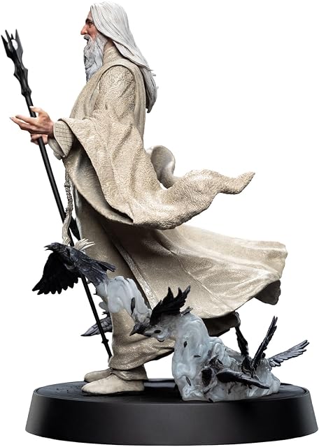 Foto 3 de 8 de Weta Workshop El Señor de los Anillos Figures of Fandom - Estatuilla de PVC (26 cm), Color Blanco