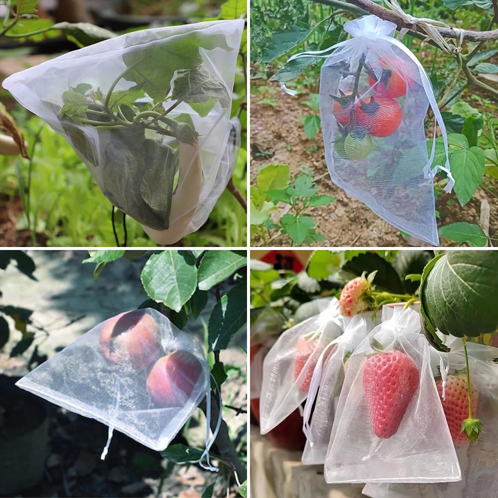 50 Piezas Bolsas Organza, 15x20 cm Bolsitas de Tela Pequeñas, Bolsas de Organza para Regalos, Saquitos de Tela Regalo, Bolsitas de Tul Pequeñas para Bodas, Cumpleaños, Festivales, Fiestas y Navidad — view 5