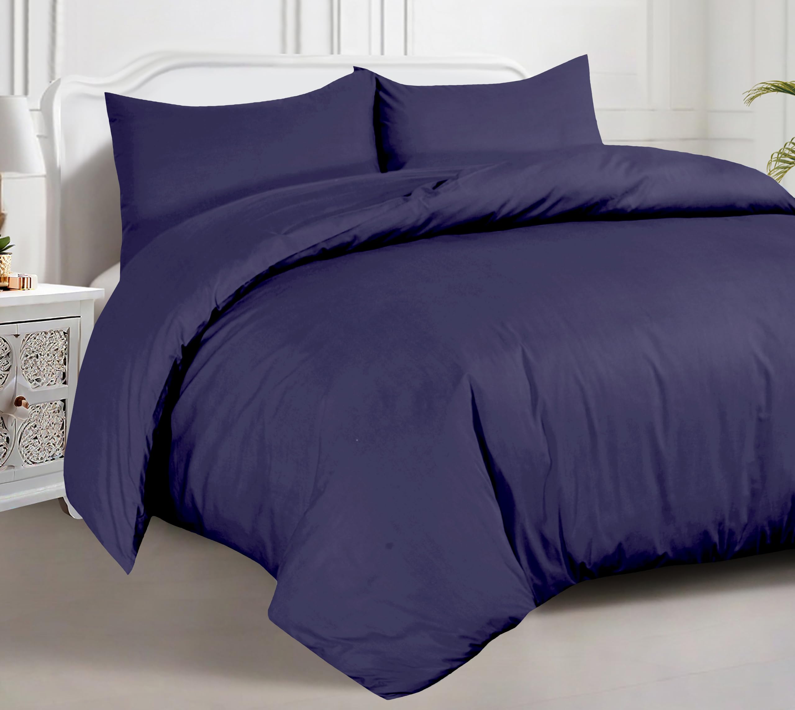 200TC Duvet Cover Bedding Set Single, Double, King - Image 2