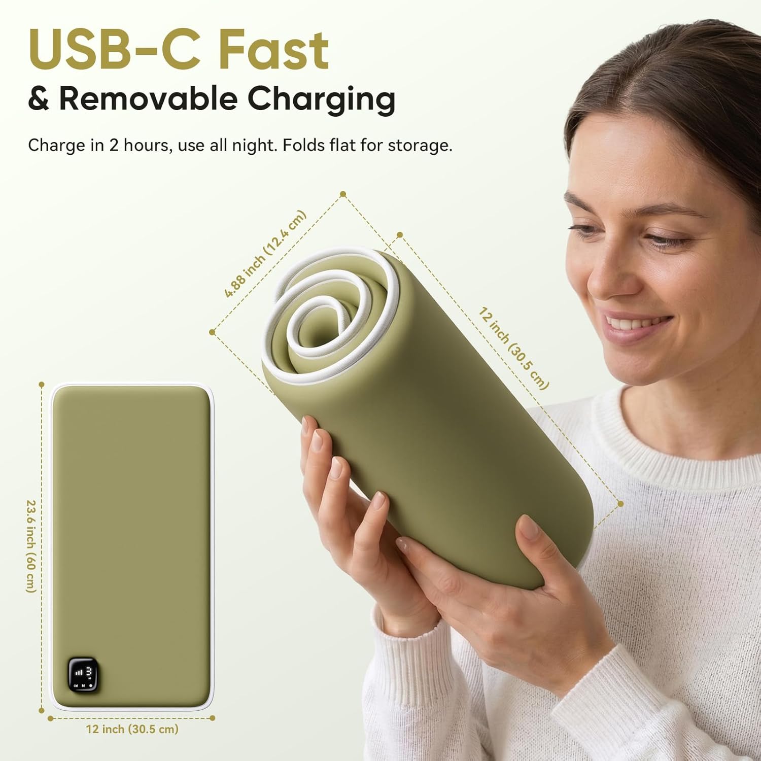 Upgraded Baby Sleep Soother Pad with 3 Vibration,Calming Vibrating Sleep Soother,90 Min Timer,Anti-Touch Interface, 5D Memory Foam Portable Vibrating Mattress Pad for Infants 0-12 Months+