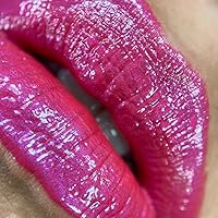 Vista 2 de UNICORN SNOT Pintura de labios líquida metálica Pigmento intenso, no se seca, maquillaje de labios metálico de larga duración para vacaciones