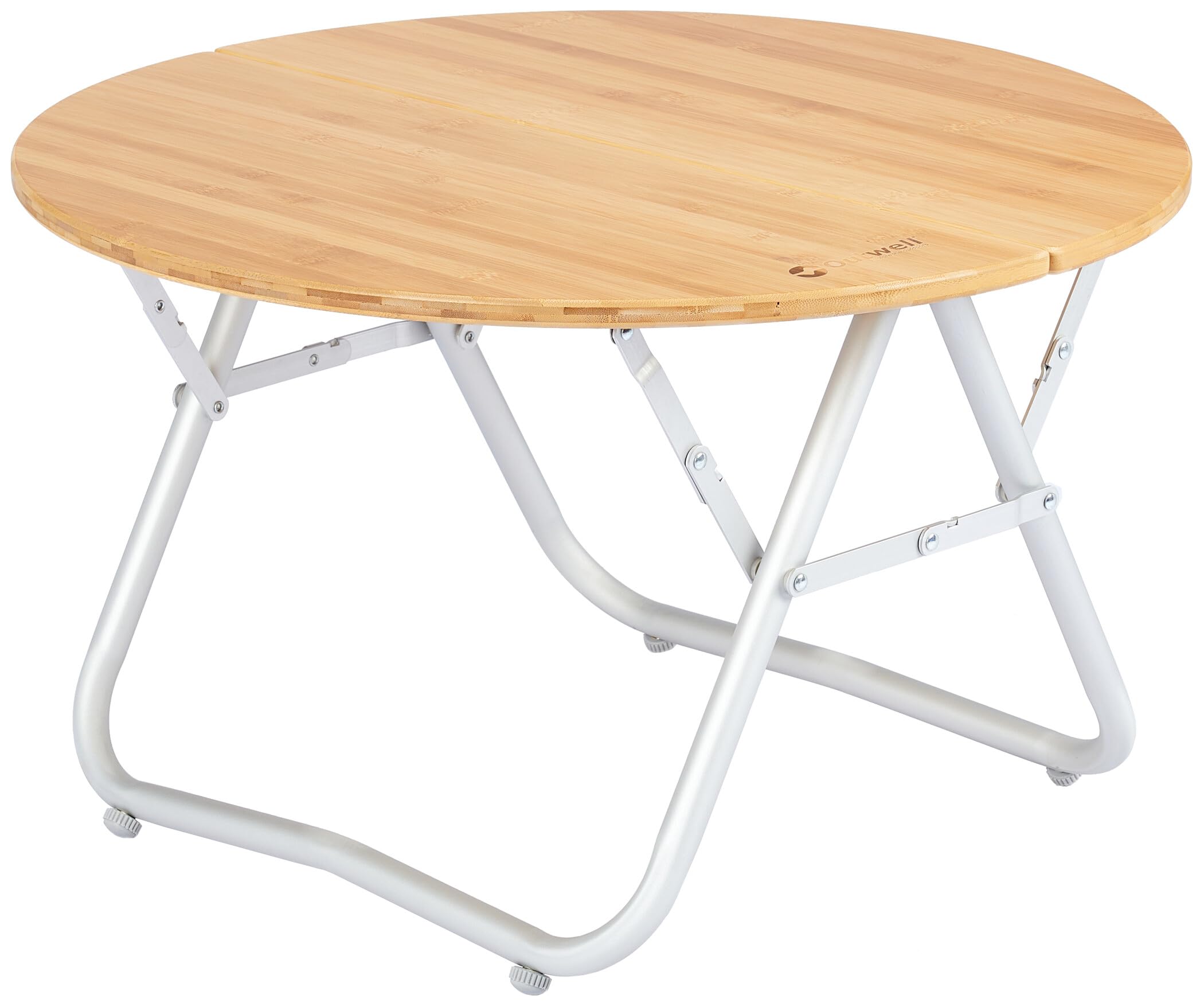 Outwell Klapptisch Kimberley, Brown, 65 x 65 x 40 cm (WxLxH), 530043 Sport & Freizeit
