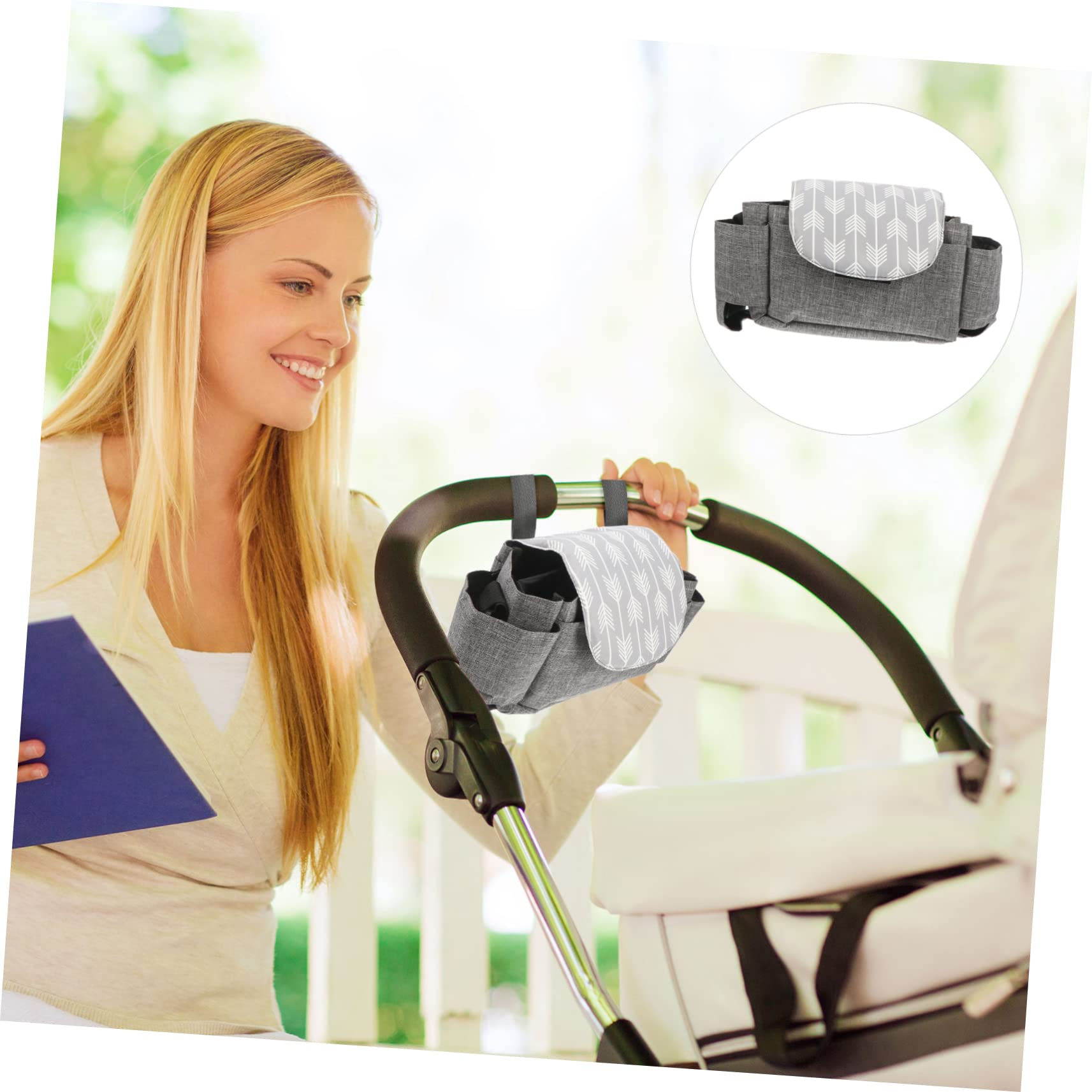 ifundom 2 Pcs Stroller Bag Organizer Storage Solution under Stroller Organizer