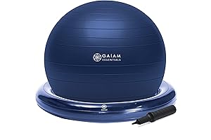 Essentials Balance Ball & Base Kit: Enhance Your Workspace with Mobility and Comfort