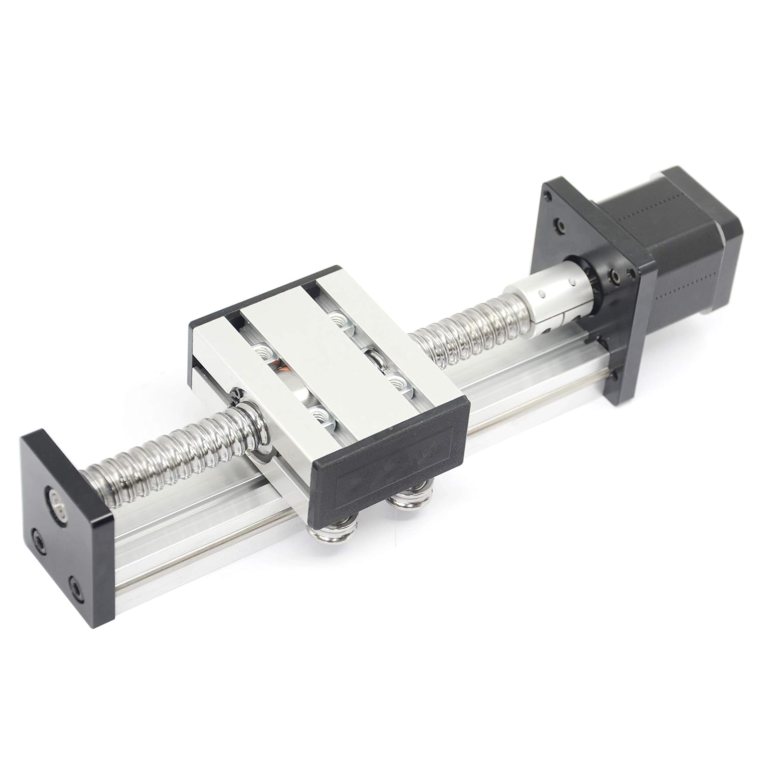100mm Travel Length Linear Rail Guide Ballscrew SFU1605 with NEMA17 Stepper Motor for DIY CNC Router Parts X Y Z Linear Stage Actuator