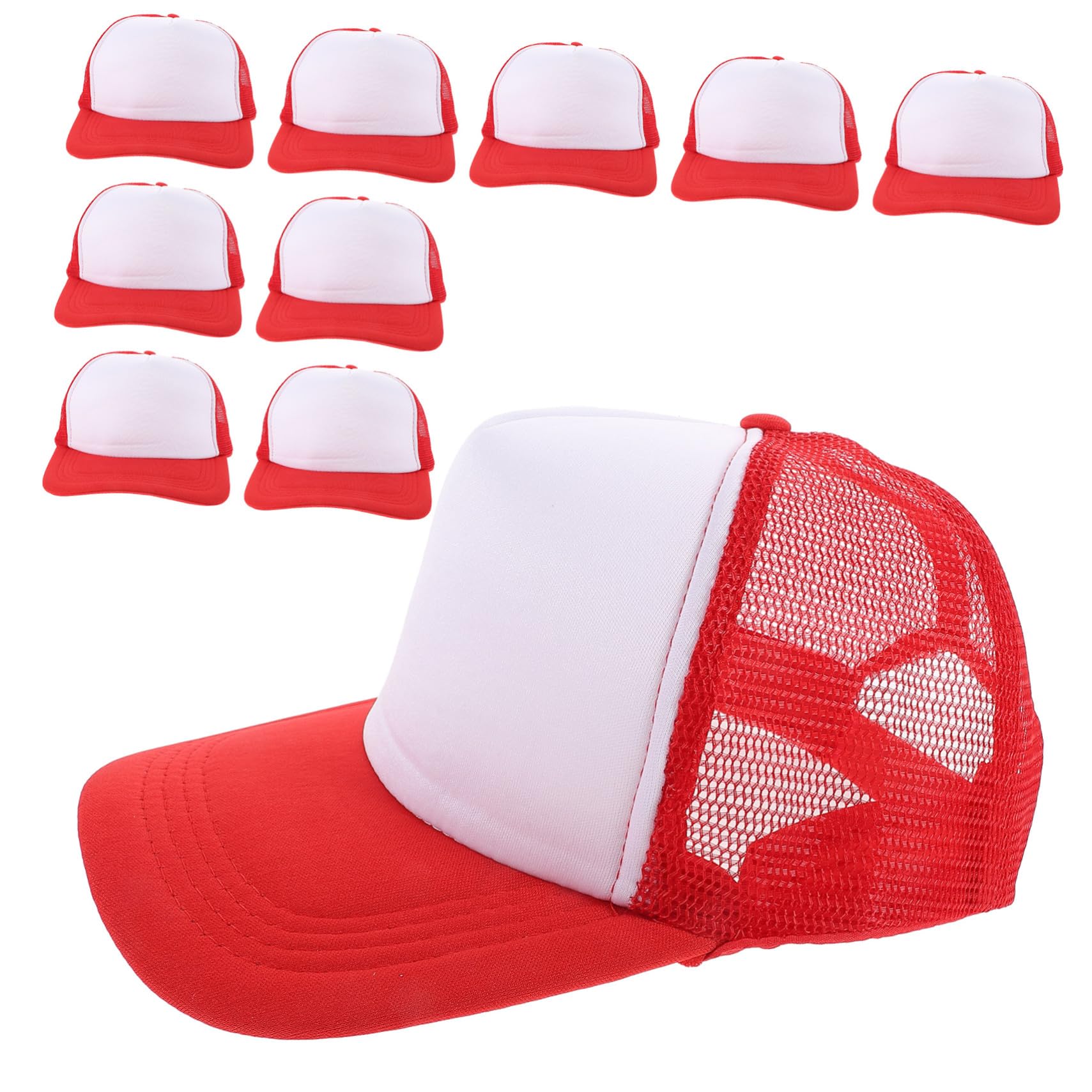 Gorras de Malla SOPOTUTU ajustables para sublimación y DIY 8