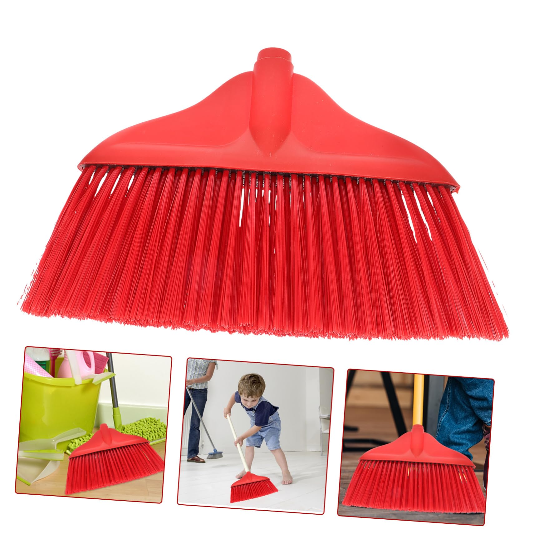 Amazon.co.jp: HOMOCONO プラスチック製 ほうき交換ヘッド 家用フロア