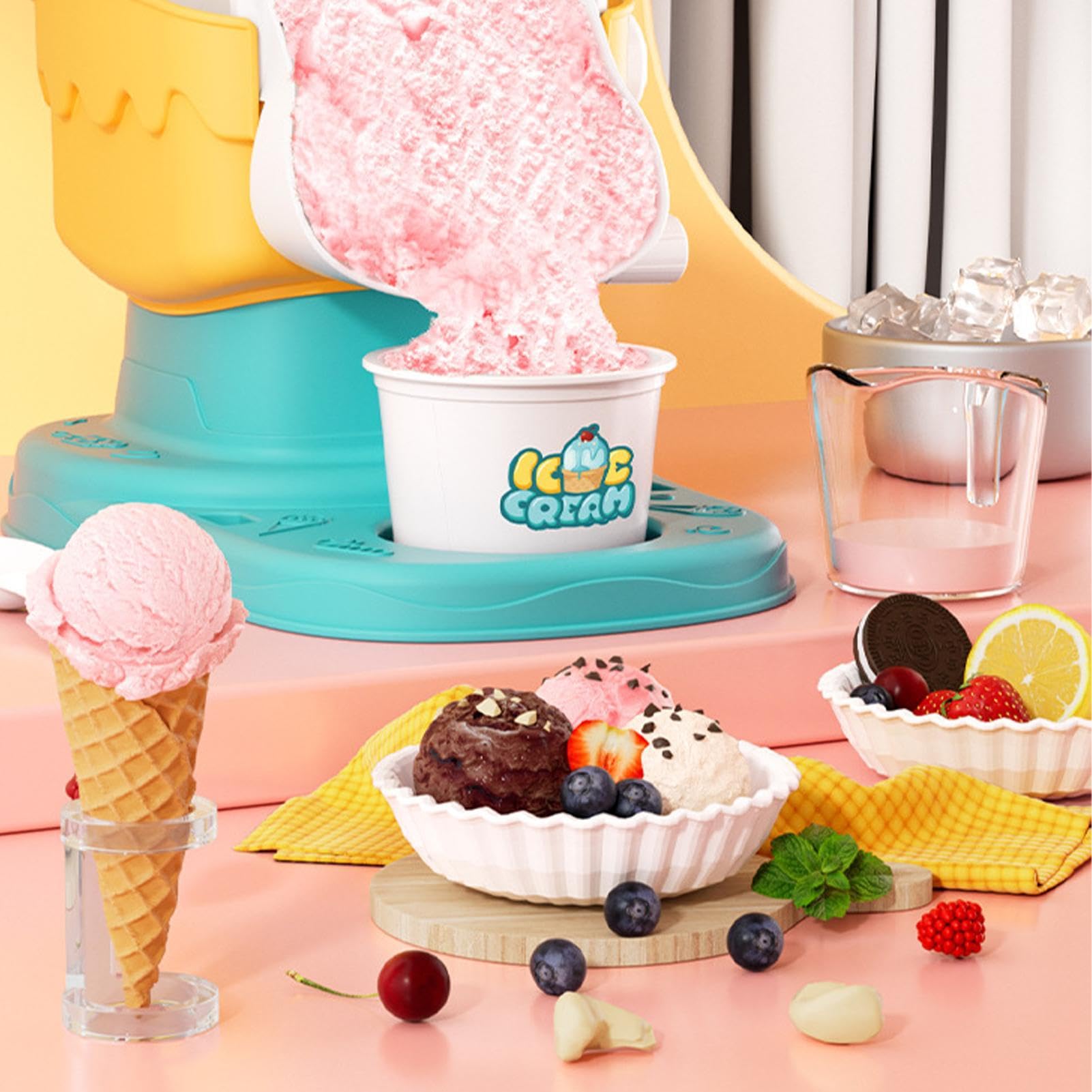 Amazon | アイスクリームメーカーマシン | ソフトサーブアイス