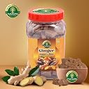 Navruchi Ginger Jaggery Cubes (Adrak Gud) - 500g | Natural Gud Bites for Immunity & Digestion | Organic Ginger Jaggery Cubes | No Added Preservatives, No Artificial Color gallery image
