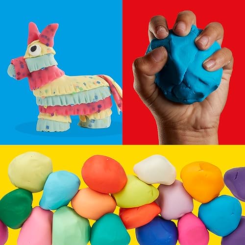 Miniatura 5 de Play-Doh Ultimate Color Collection - Paquete de 65 latas de 1 onza, incluye brillo, confeti y explosión de color, suministros para el aula