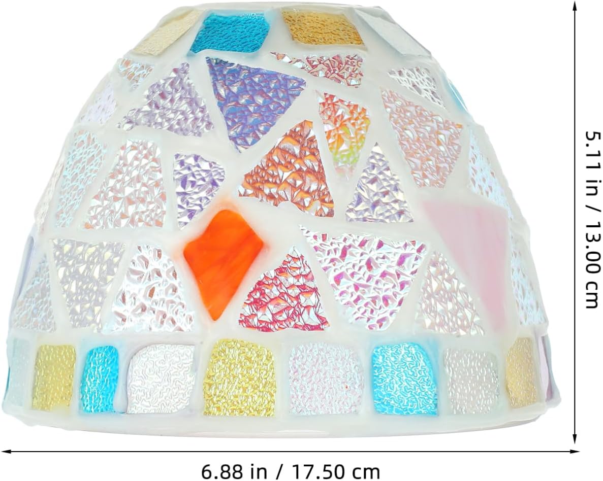 MAGICLULU Glass Lampshade Replacement for Ceiling Light Globe Light Cover Pendant Fixtures