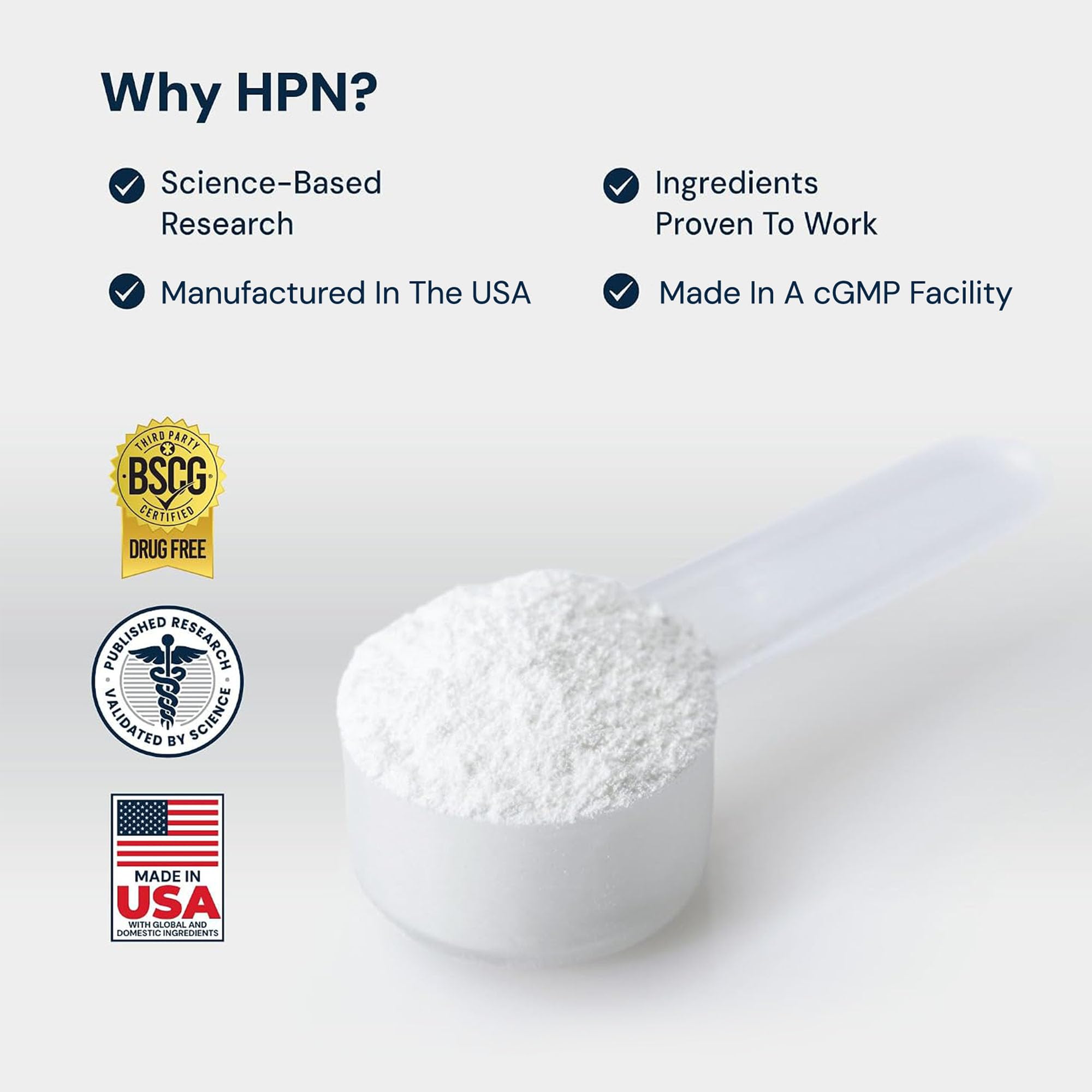 HPN C2 Creapure Creatine Monohydrate for Strength & Recovery, 60 Servings — Amazon image 6