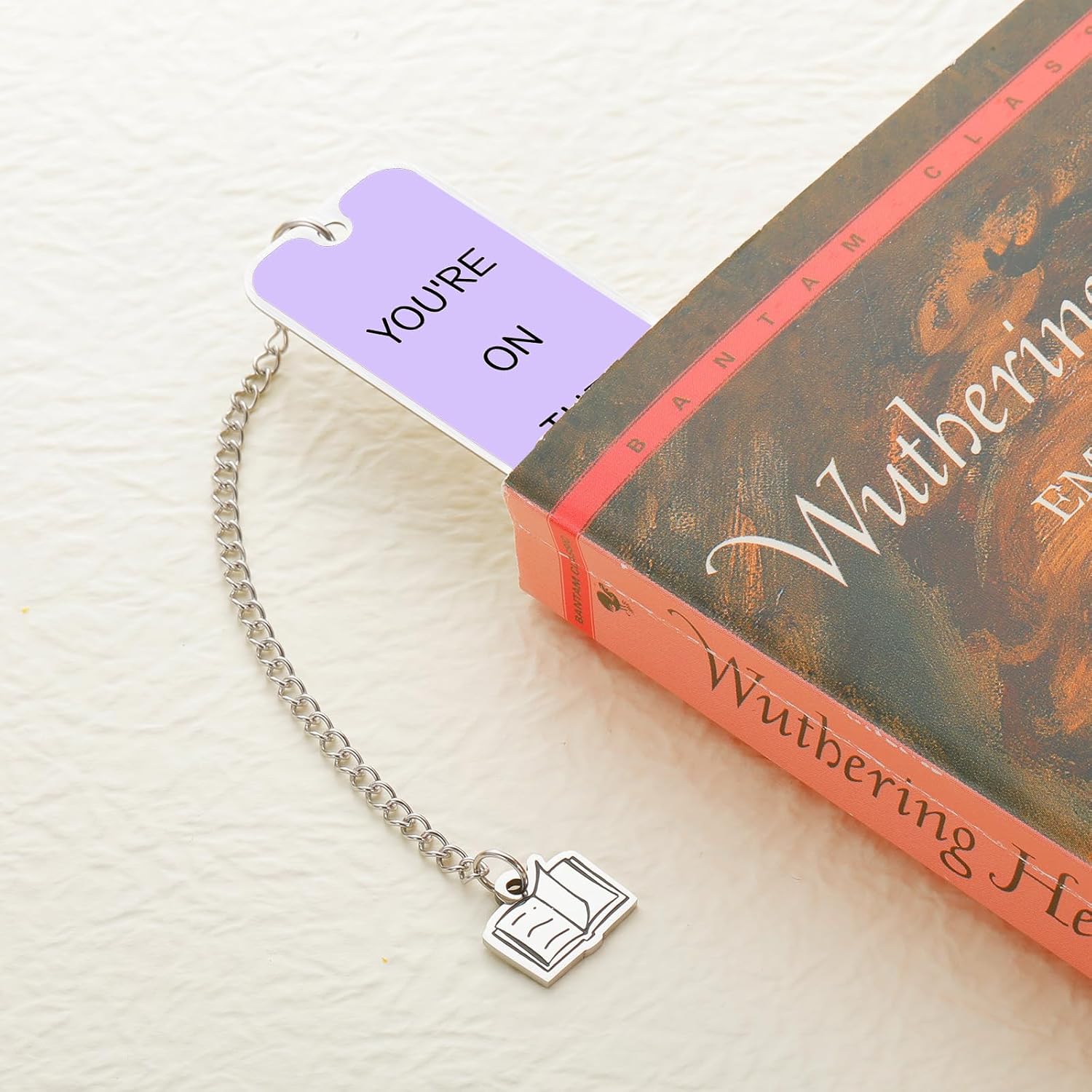 Funny Silly Goose Bookmark, Purple Bookmark, Book Accessories for Reading Lover, Book Marks for Reading Women, Books Accessories for Book Club, Unique Bookmarks Birthday Gift for Girls - Image 2