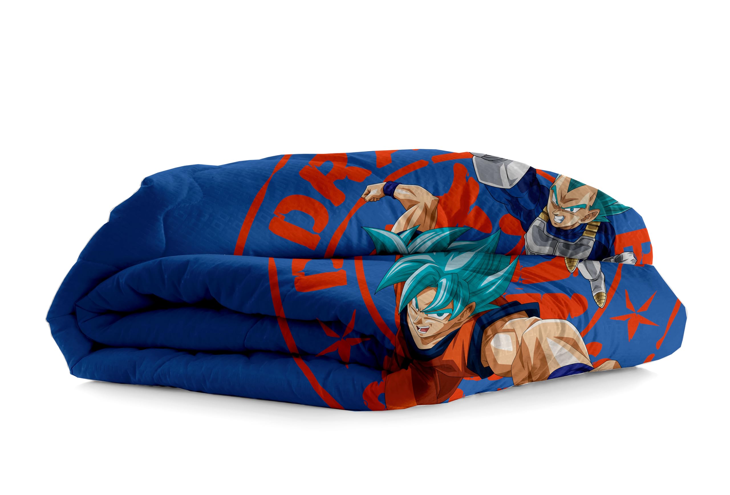 Dragon Ball Beddengoedset voor eenpersoonsbed, 100% katoen, eenpersoonsbed, dekbedovertrek kussensloop, beddengoed, officieel product, bevat geen laken met hoeken Dragon Ball Beddengoedset voor eenpersoonsbed, 100% katoen, eenpersoonsbed, dekbedovertrek kussensloop, beddengoed, officieel product, bevat geen laken met hoeken