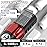 Wormhole Tattoo Gun Kit Wireless Tattoo Machine Kit Cordless Tattoo Pen Kit Pen-type Tattoo Machine Kit Complete with Tattoo Ink for Professional Artist Beginners WTK283