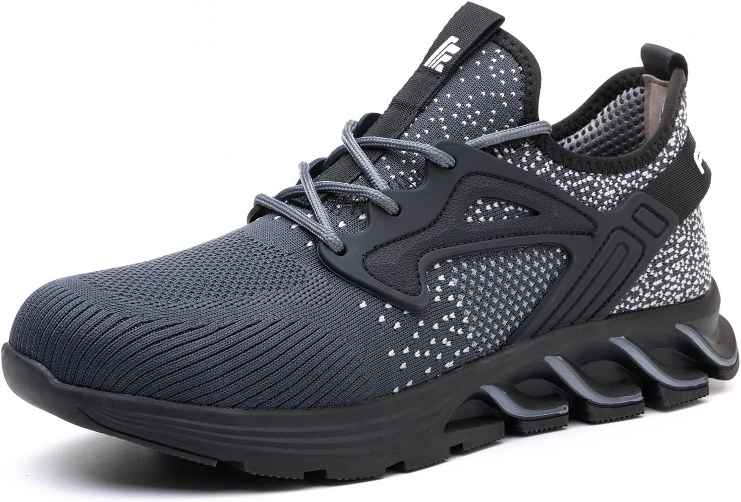 Steel Toe Shoes for Men Women Lightweight Cushion Sneakers Slip Resistant Safety Work Shoes Indestructible Sneakers