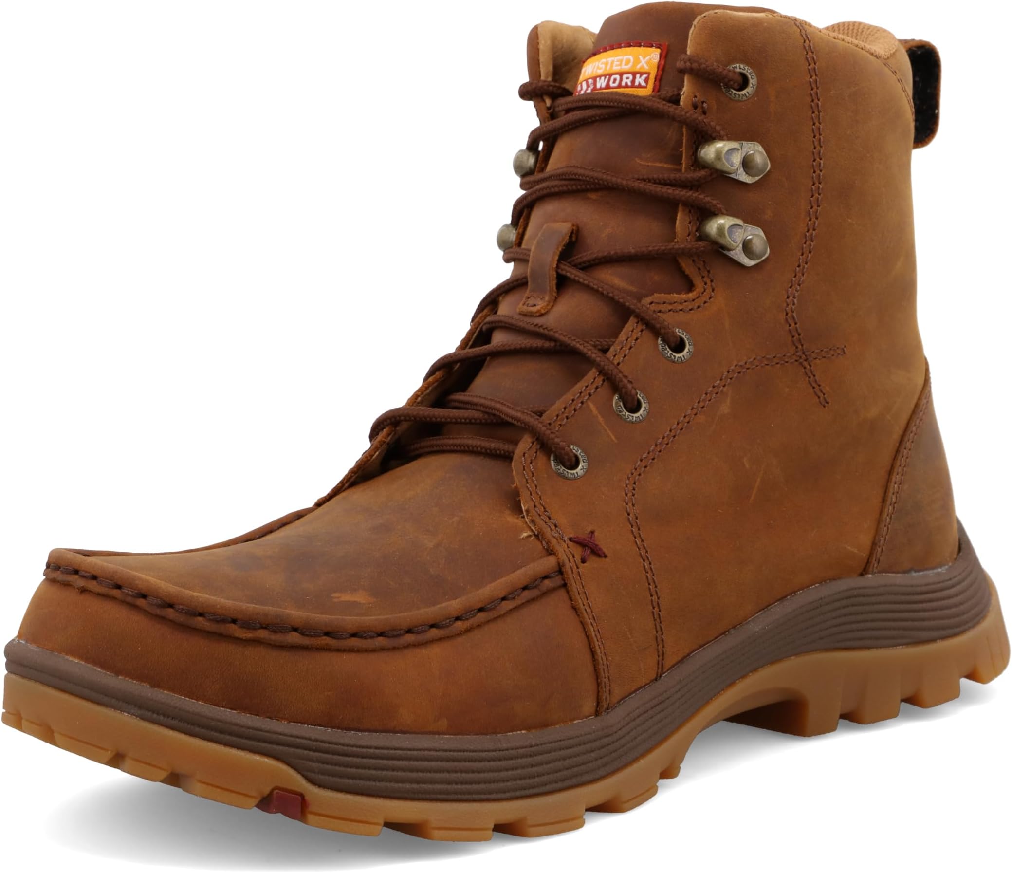 mens 6" Work Oblique Toe Boot