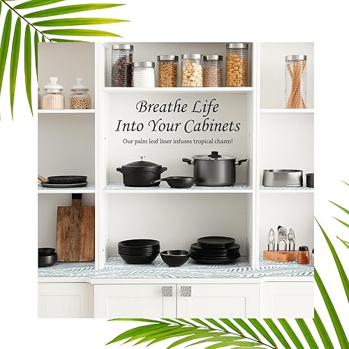 Miniatura 8 de Jersow Revestimiento de estante antideslizante, no adhesivo, forro impermeable para armarios de cocina, cajón, refrigerador, estanterías de alambre,