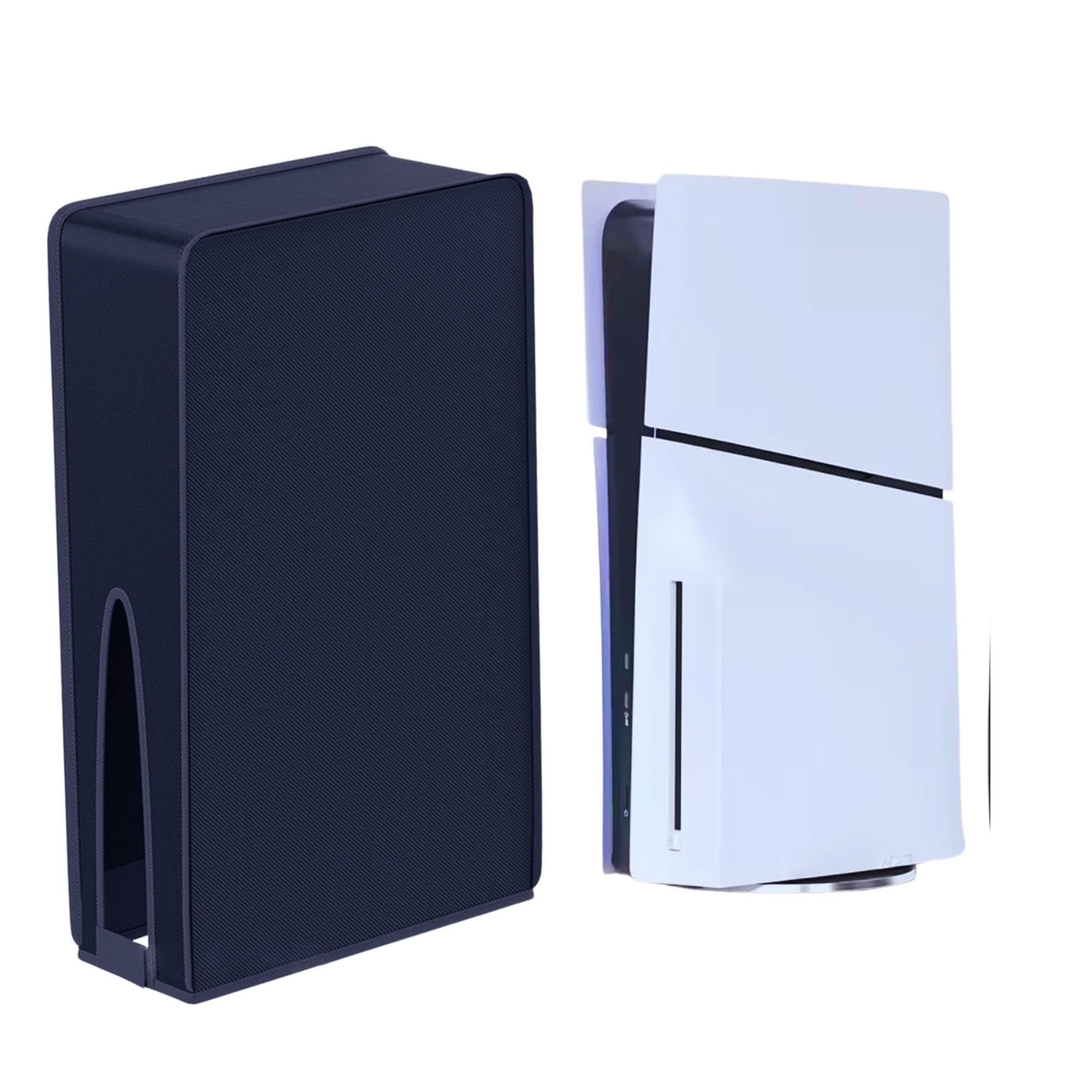 - Dorca Waterproof Dust Cover for PlayStation 5 Console (Digital & Disc Edition), Heavy-Duty Protective Guard Sleeve, Anti-Scratch, Water-Resistant, Black, Polyester