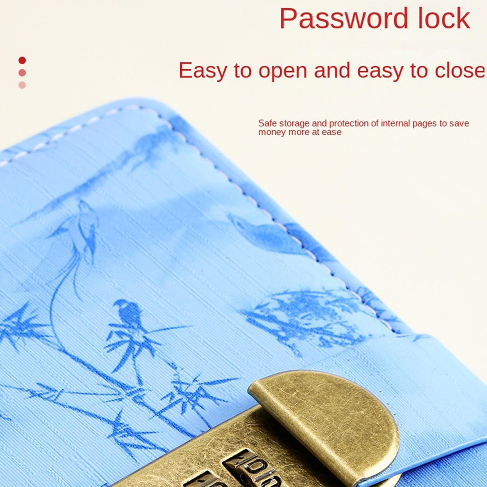 Classeur Budget Enveloppe avec Cadenas, 100 Enveloppes Défi Épargne, Carnet d'Épargne et Budget Planner