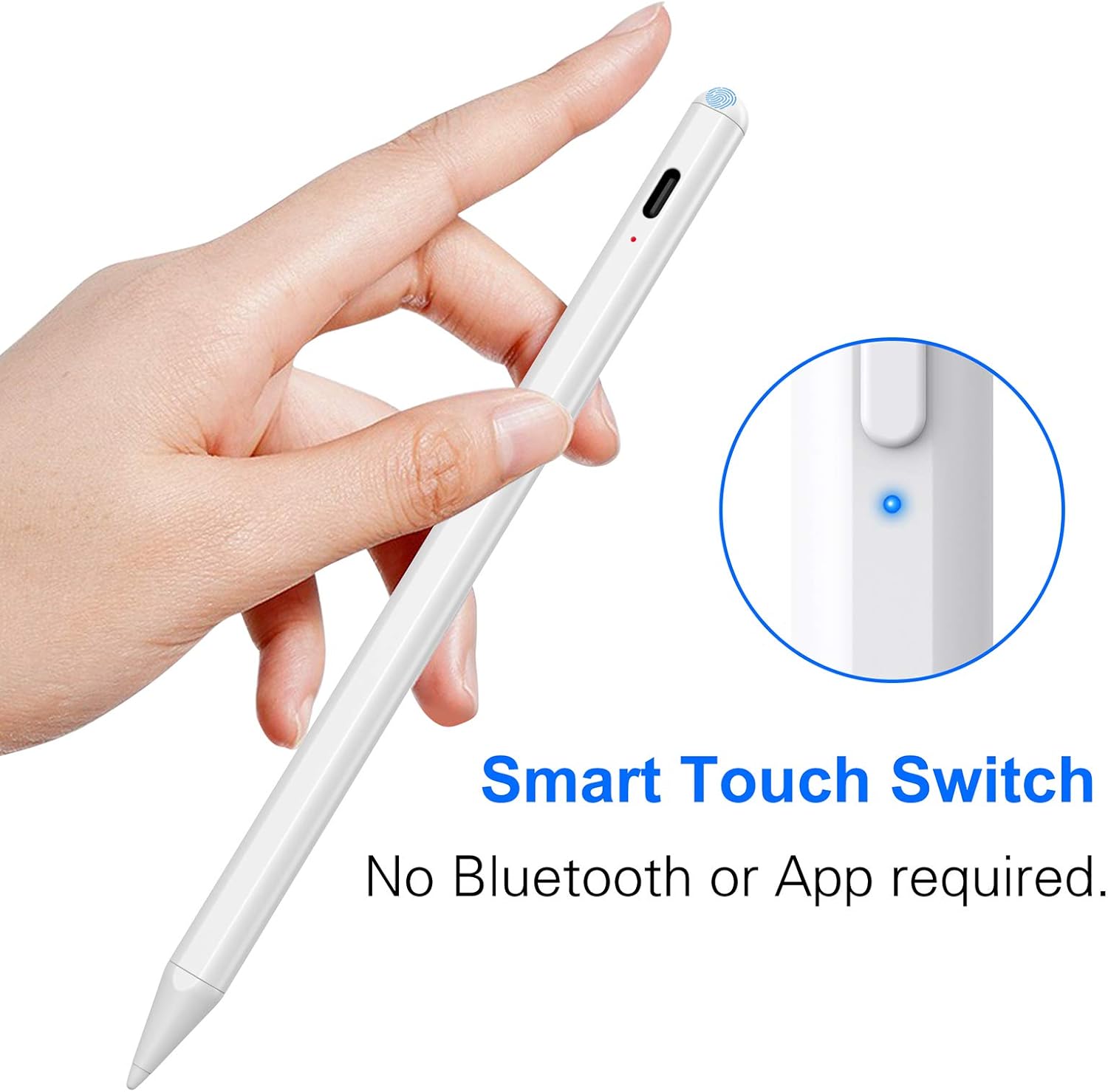 Exсluѕіvе Sресіаl SPEATE Stylus Pen for iPad with Palm Rejection (2018-2020) Active Touch Screen Digital Pencil Fine Point Compatible with Apple iPad