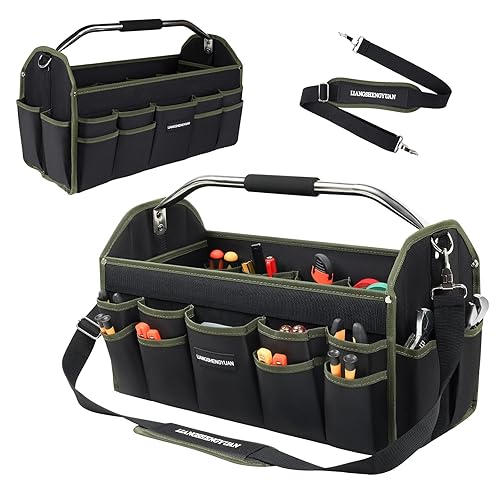 22In Electrician Tool Bag, Foldable Bags For Men Heavy Duty,