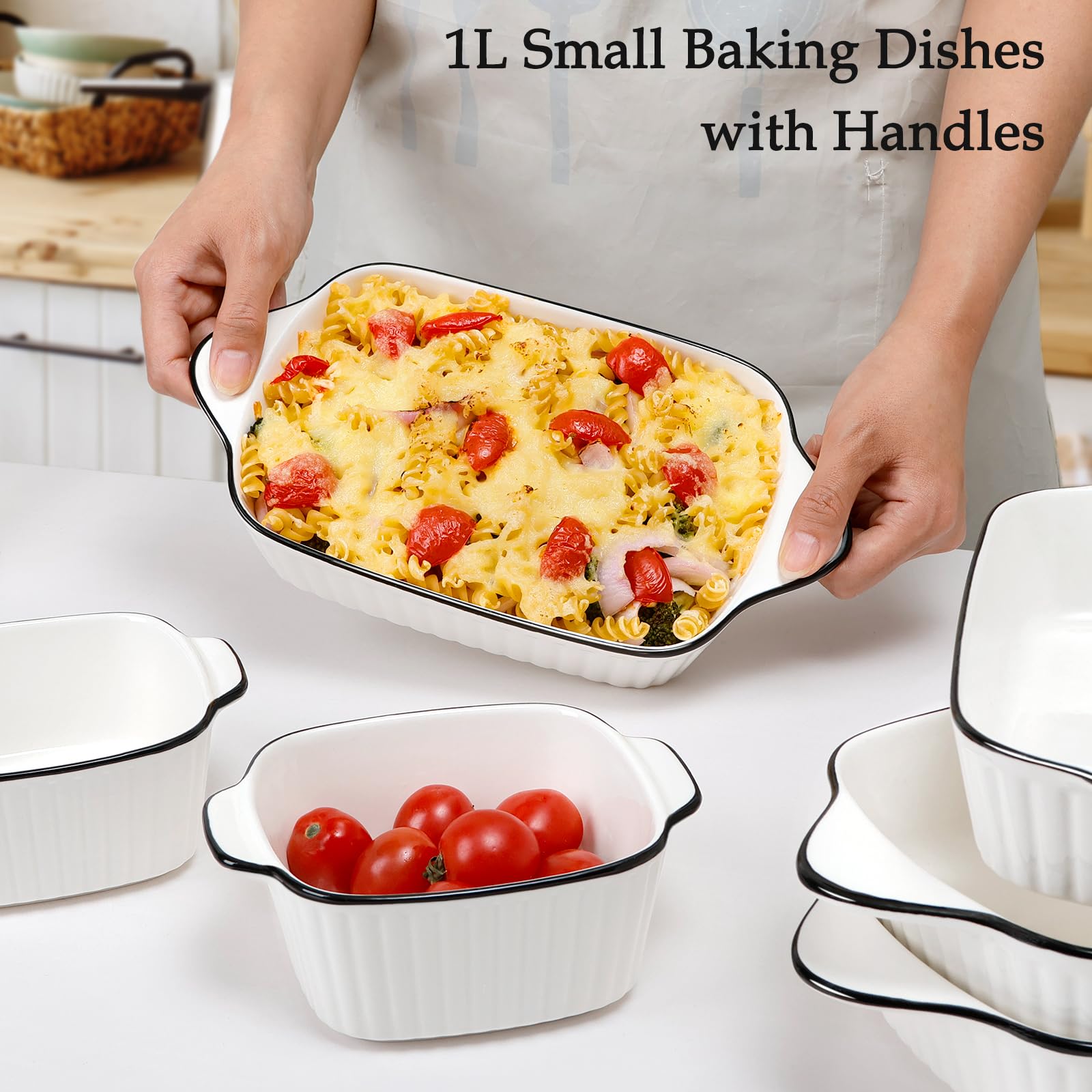 Platos Ceramica Set De Platos Para Horno De Cerámica 1L