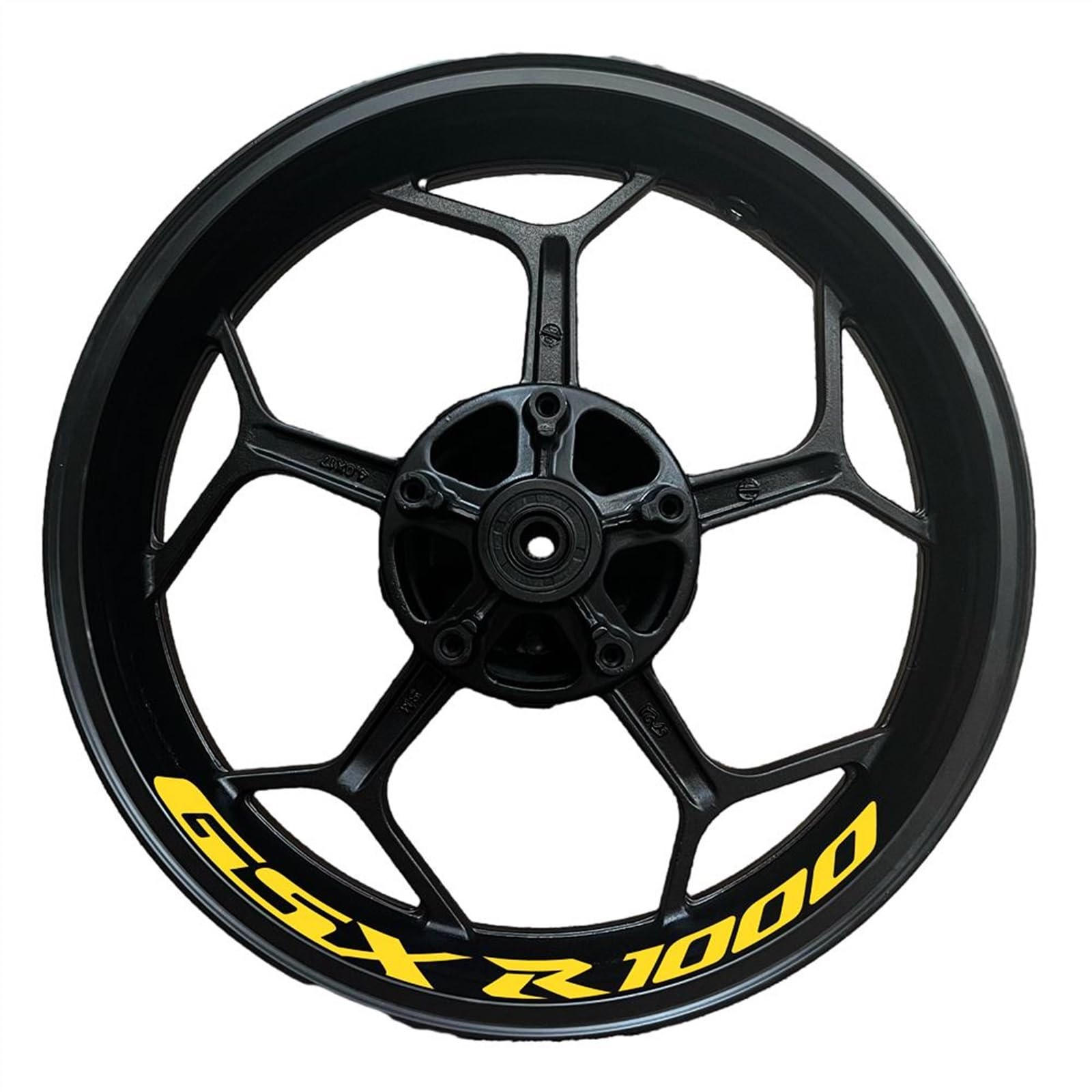Applique for GSXR1000/R/1000R/S for S&uzuki Motorcycle Rim Decals for Gsx-r 1000 S Wheel Hub for Gsxr1000/R1000 Reflective Stickers(6)