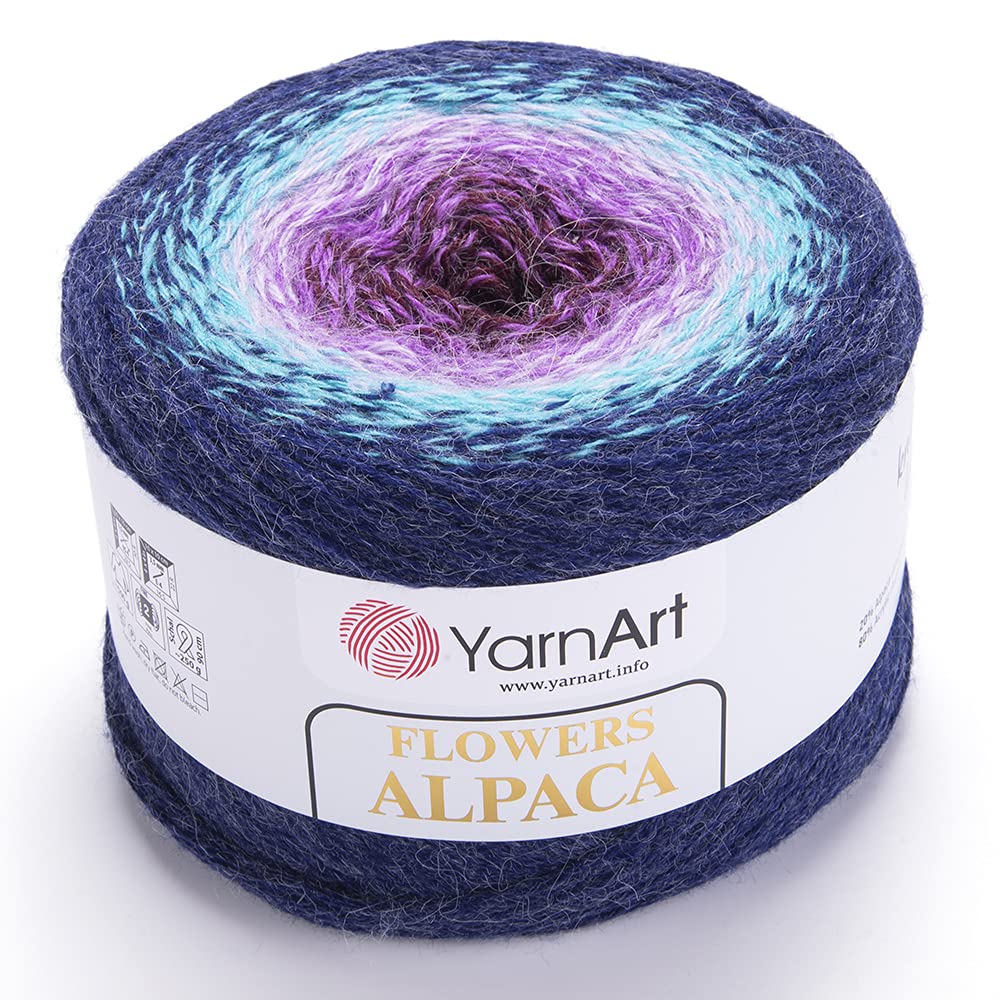 Amazon.com: Yarn Art YarnArt Flowers Alpaca 20% Alpaca 80% Acrylic