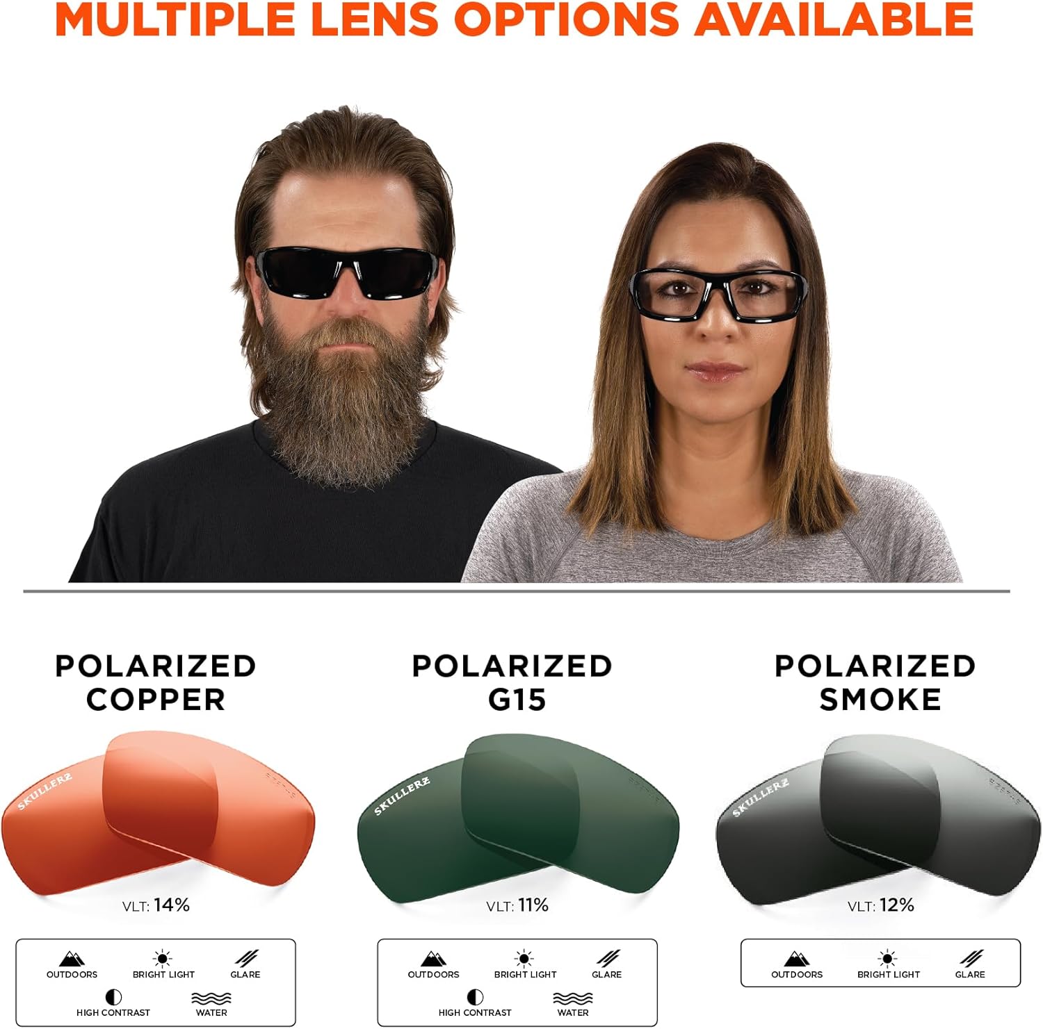 Ergodyne Skullerz Odin Polarized Safety Sunglasses - Image 6