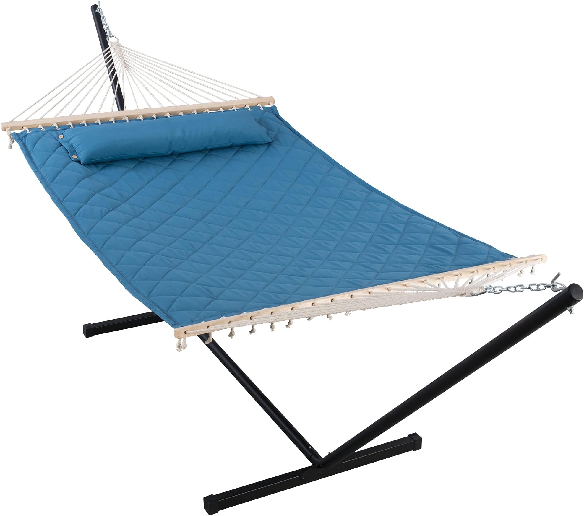 Arlmont & Co. Two-Person Hammock With 12ft Stand, Heavy Duty Free - View #8