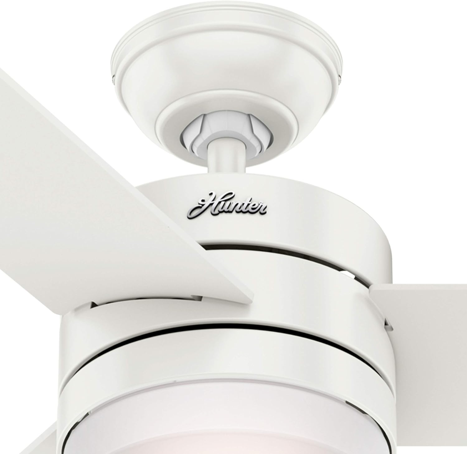 Authentic Crazy Deals Hunter Fan 54 inch Contemporary Fresh White Indoor Ceiling Fan with Light Kit and Remote Control (Renewed) One-Day Sale: Up to 80% Off Hunter Fan 54 inch Contemporary Fresh White Indoor Ceiling Fan with Light Kit and Remote Control (Renewed)