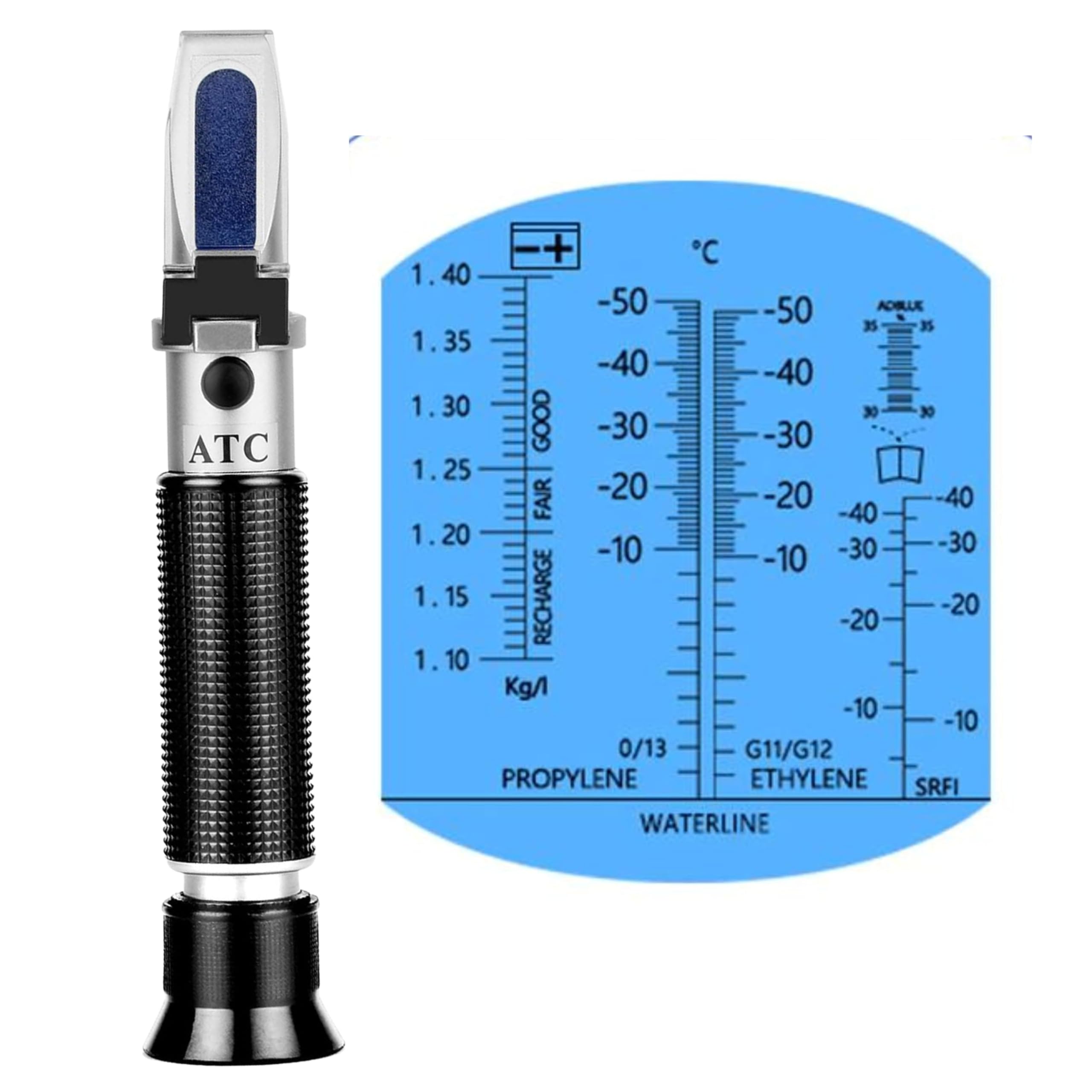 Doctor Le Parco 4 in 1 Hand Held Car Refractometer Antifreeze Battery Fluid Refractometer Urea Adblue Glass Freezing Point Water Coolant Tester (B0CCVMV83Z) Amazon Price History, Amazon Price Tracker
