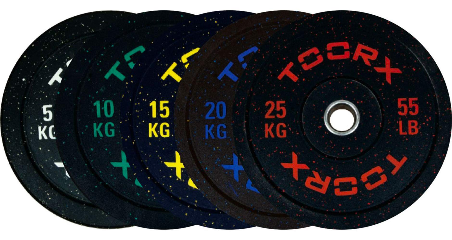 Disco Bumper Crumb Training con Foro OLIMPIONICO ø 50mm